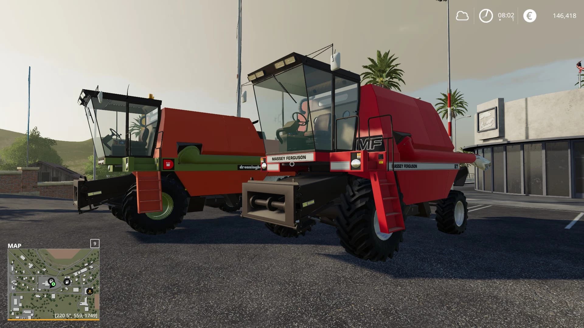 MASSEY FERGUSON MF27 / DRONINGBORG 7200 5