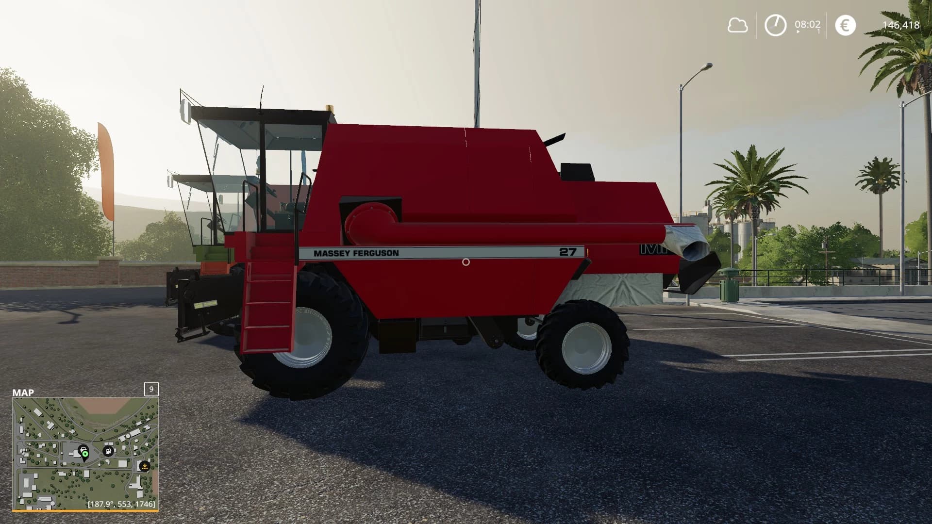 MASSEY FERGUSON MF27 / DRONINGBORG 7200 4