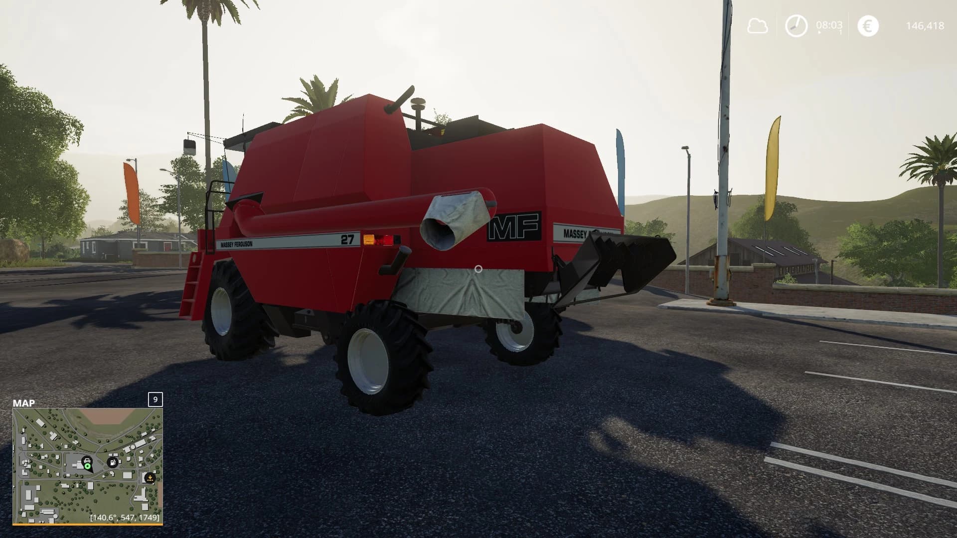 MASSEY FERGUSON MF27 / DRONINGBORG 7200 3