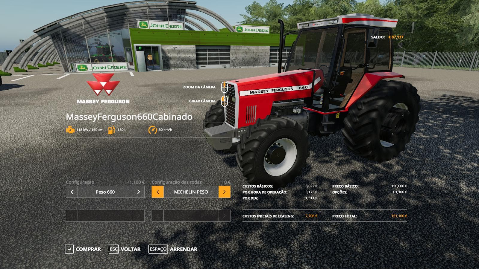 MASSEY FERGUSSON 660 PACK