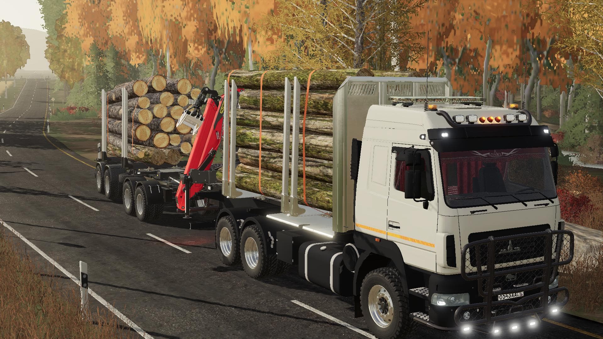 MAZ 631203 TIMBER TRUCK 2