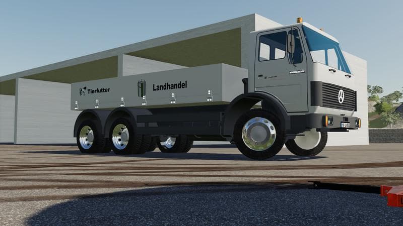 MB SK 1632 flatbed 3