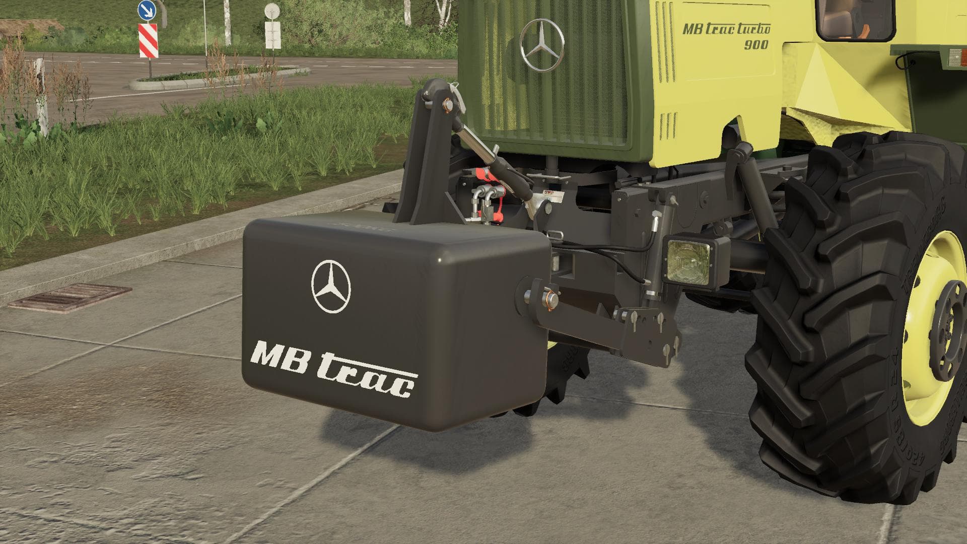 MB TRAC GEWICHTE 5