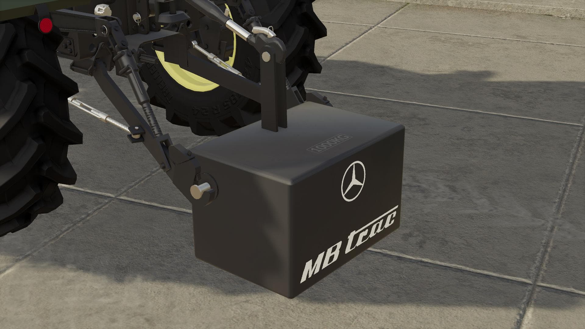 MB TRAC GEWICHTE 4