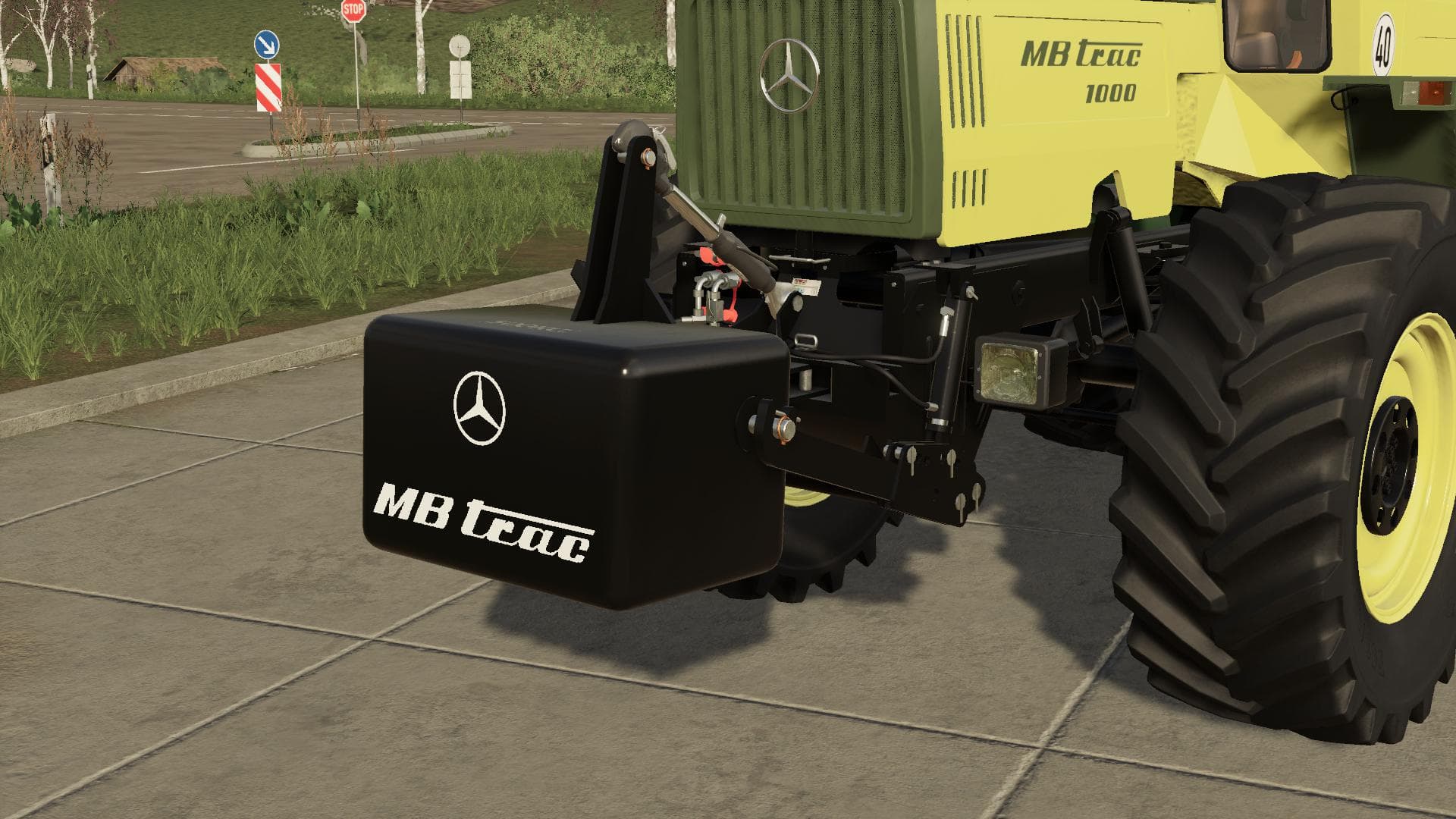 MB TRAC GEWICHTE 2