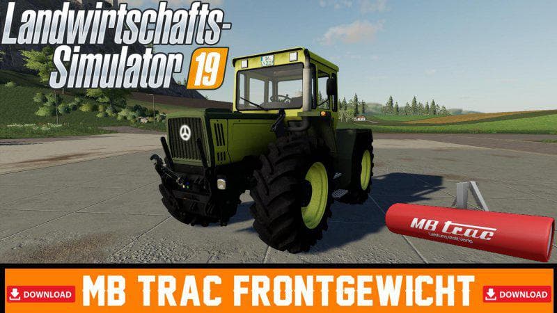 MB Trac Frontgewicht
