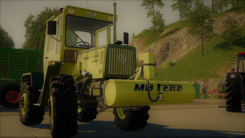 MB Trac weight