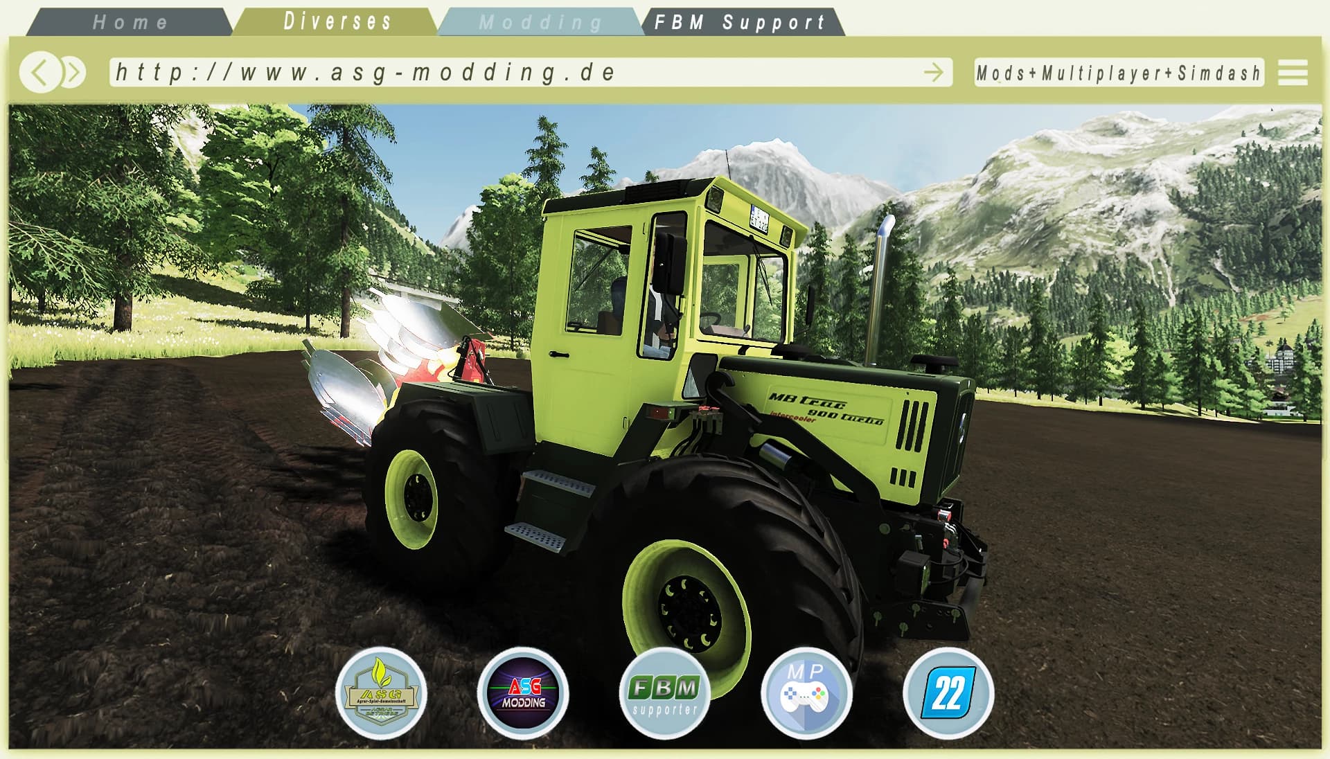 MERCEDES BENZ TRAC 800 900 5