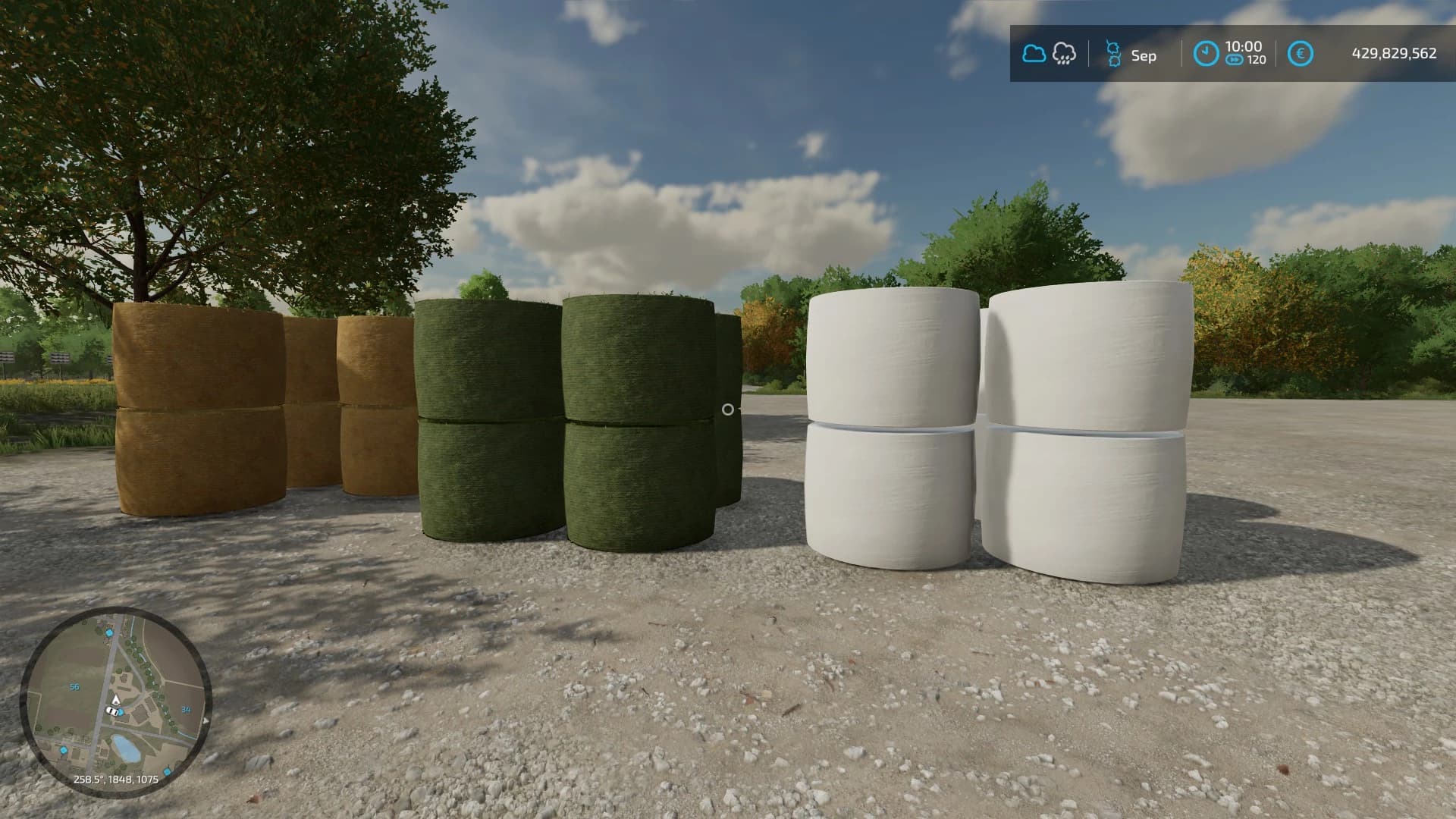 MEDIUM BALES ROUND STRAW, HAY AND SILAGE 2