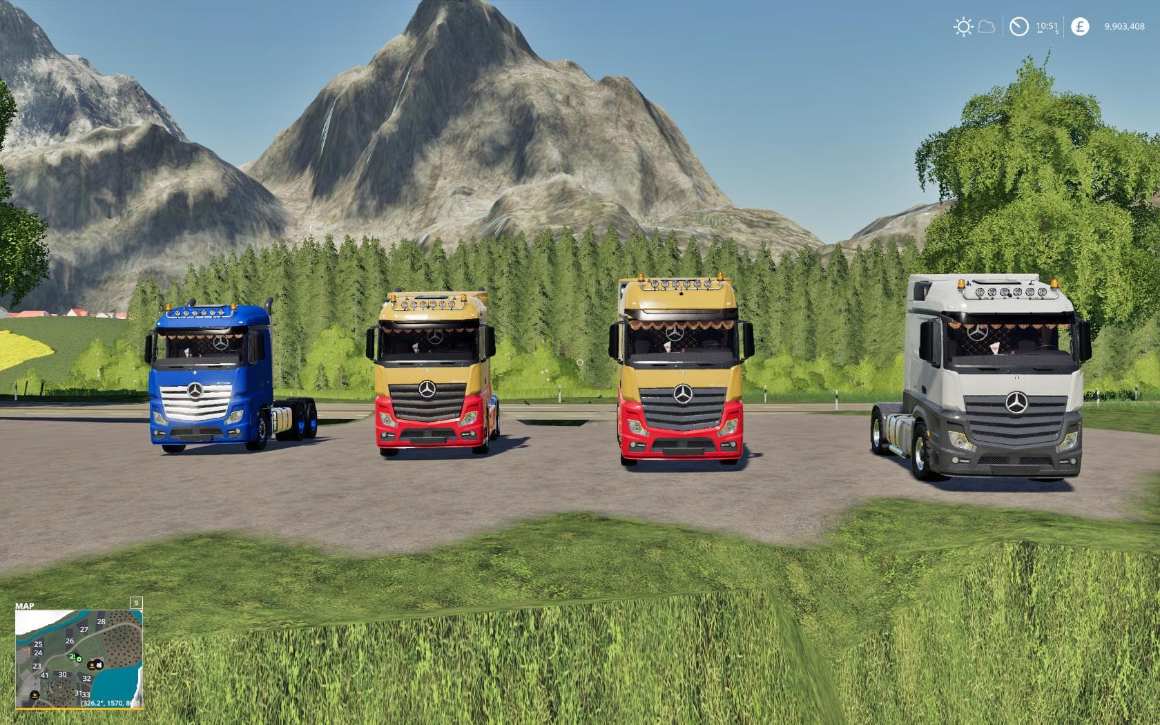 MERCEDES ACTROS 2640 LS 3