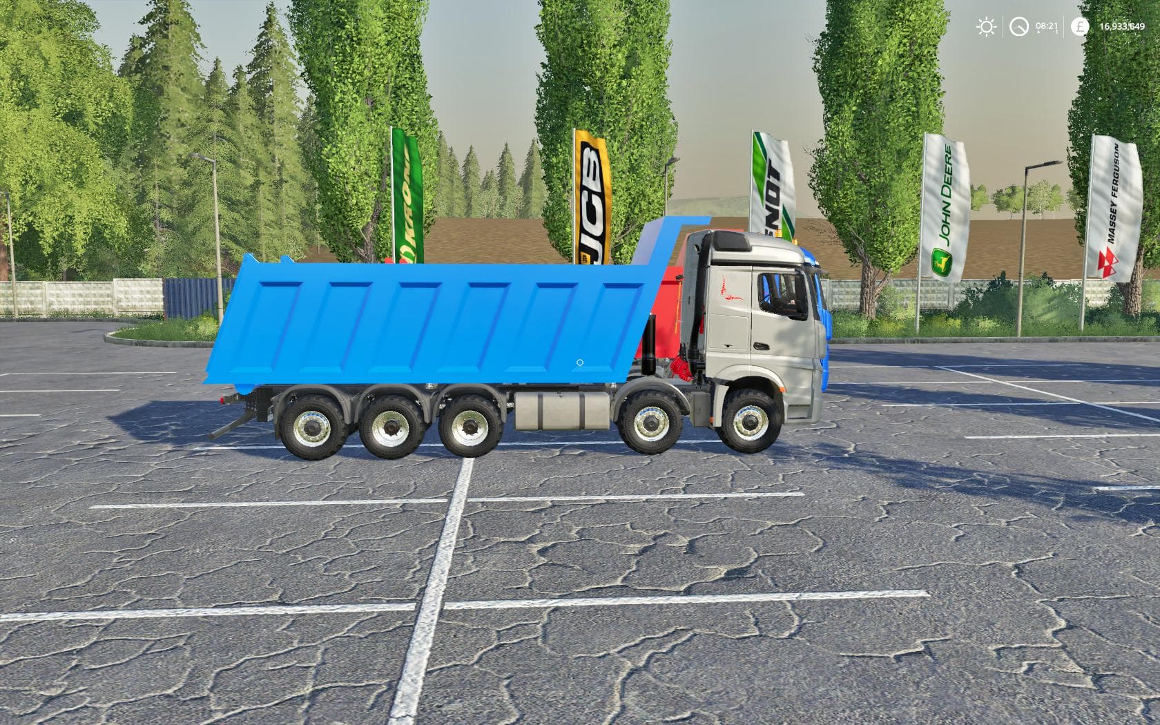 MERCEDES ACTROS TIPPER FS19