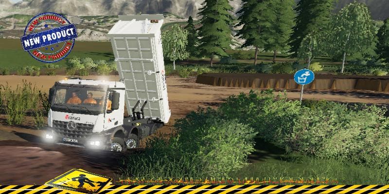 MERCEDES AROCS BENNE EIFFAGE 3