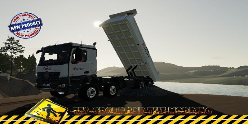 MERCEDES AROCS BENNE EIFFAGE 2