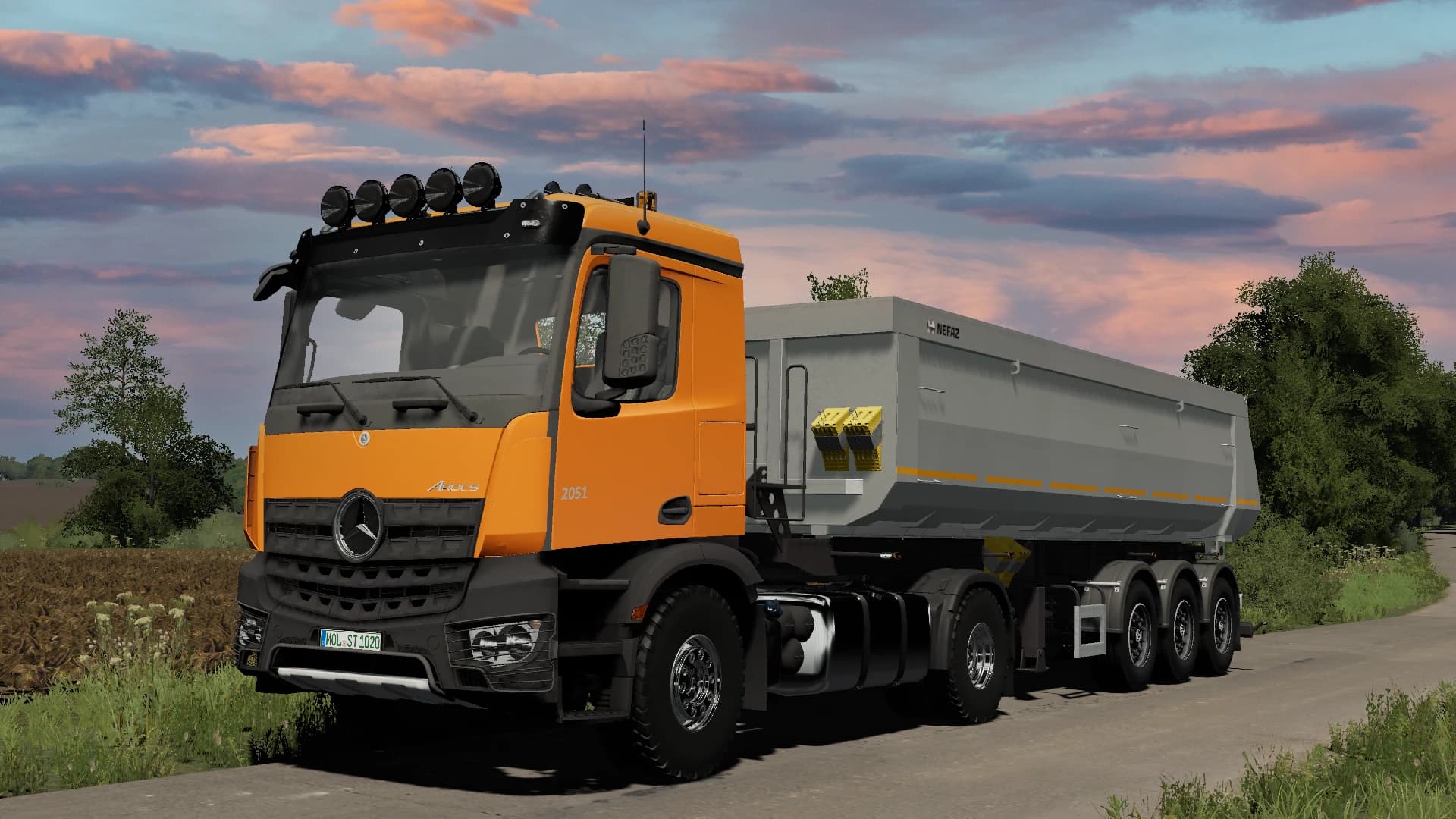 MERCEDES-BENZ AROCS 4X2 5