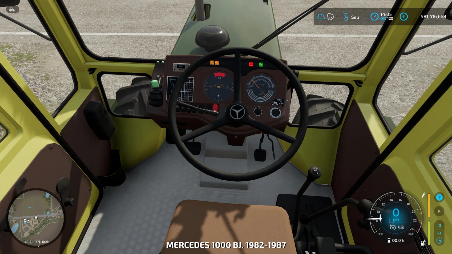 MERCEDES BENZ TRAC 1000 1100 2
