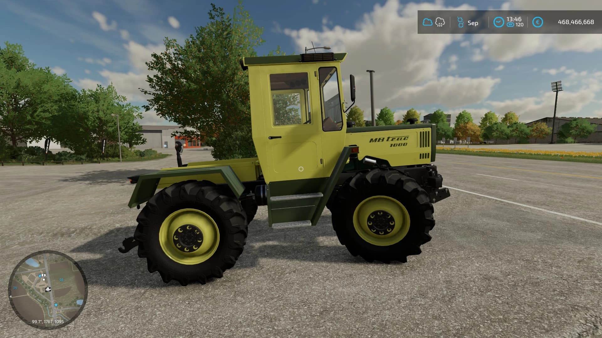 MERCEDES BENZ TRAC 1000 1100 4