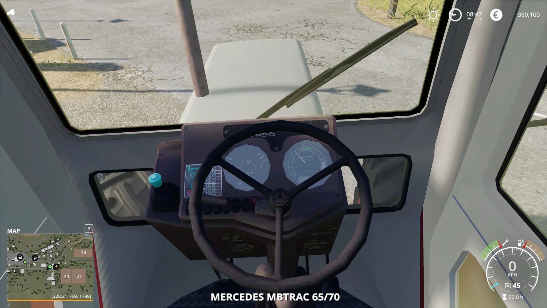 MERCEDES BENZ TRAC 6570 2
