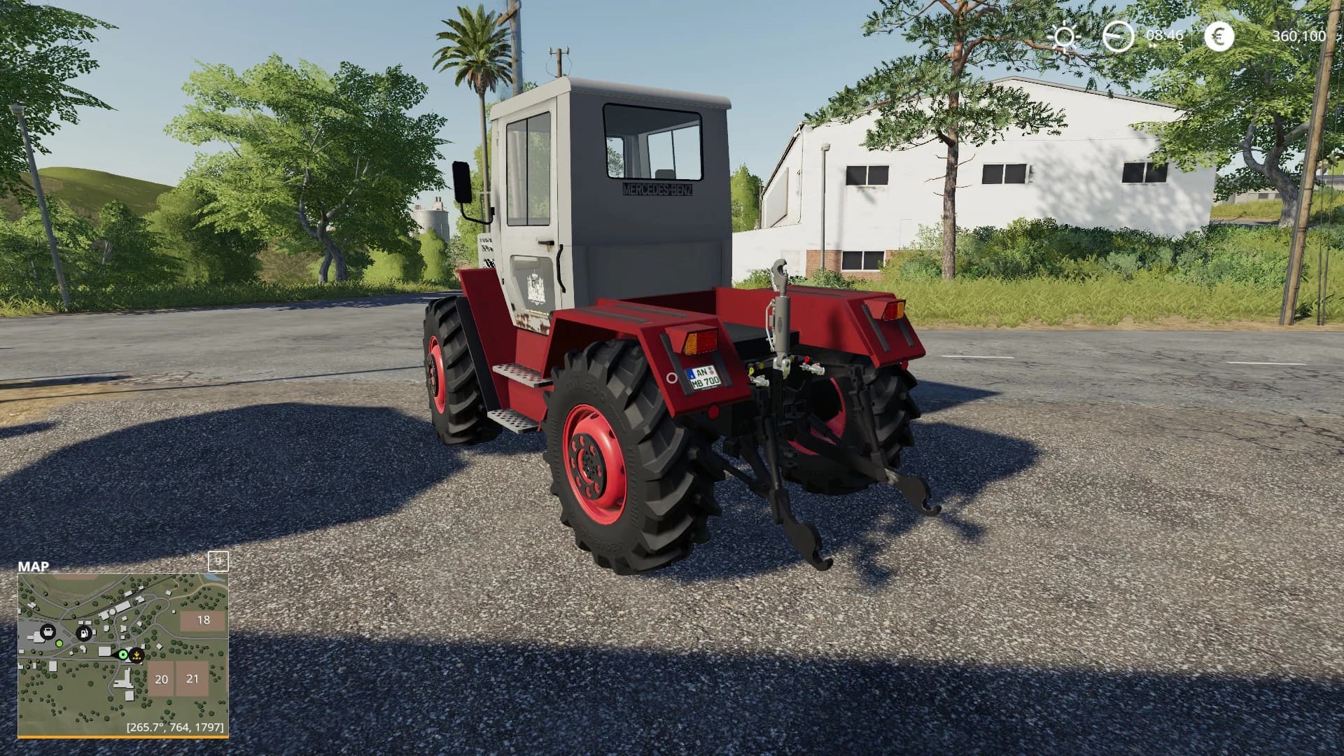 MERCEDES BENZ TRAC 6570