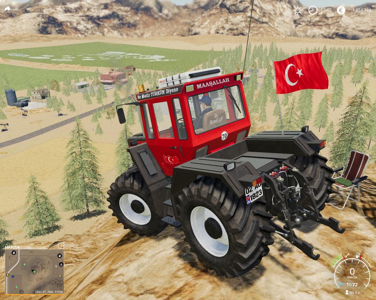 MERCEDES-BENZ TRAKTORU 4