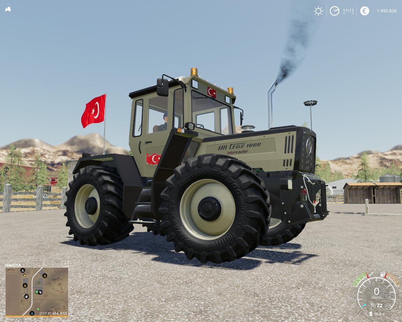 MERCEDES-BENZ TRAKTORU 3