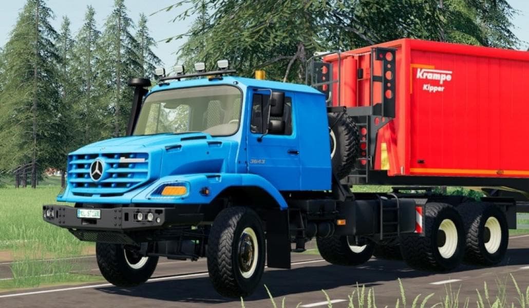 MERCEDES BENZ ZETROS 3643 6X6
