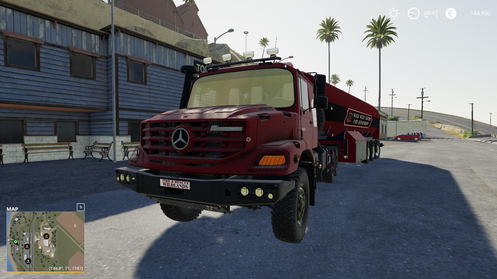 MERCEDES BENZ ZETROS 3643 6X6 4
