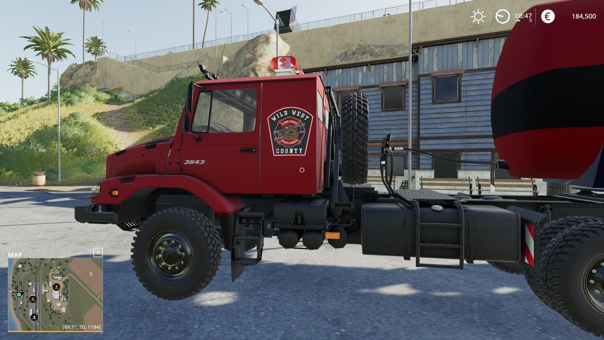 MERCEDES BENZ ZETROS 3643 6X6 3