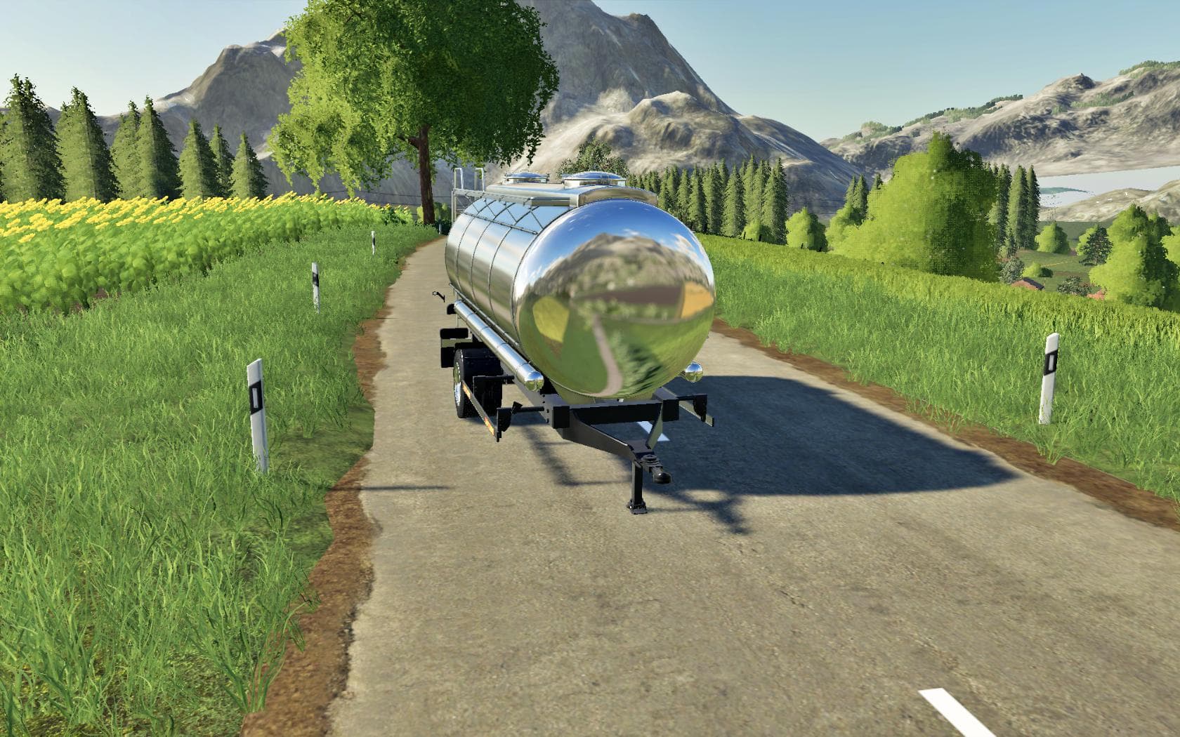 MERCEDES TANKER TRAILER FS19