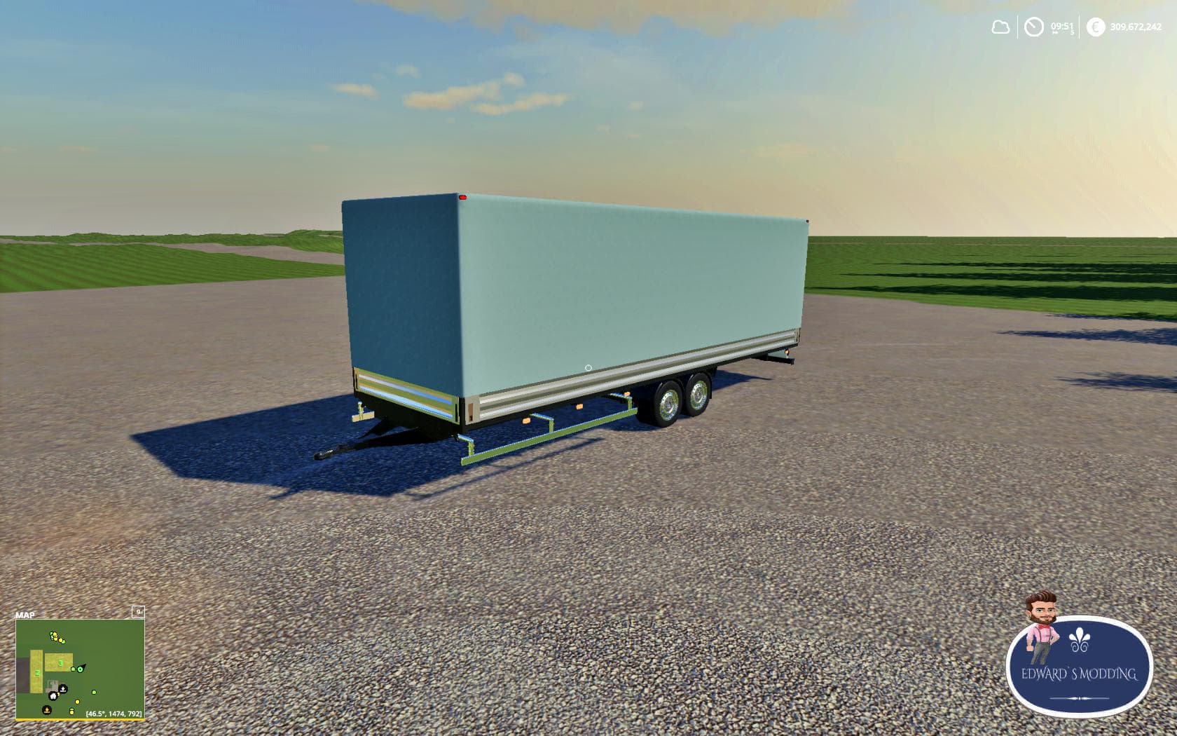 MERCEDES TRAILER FS19 2
