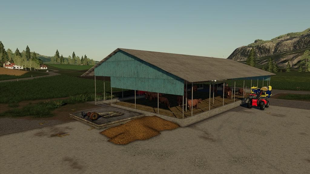 METAL COWS BARN 3
