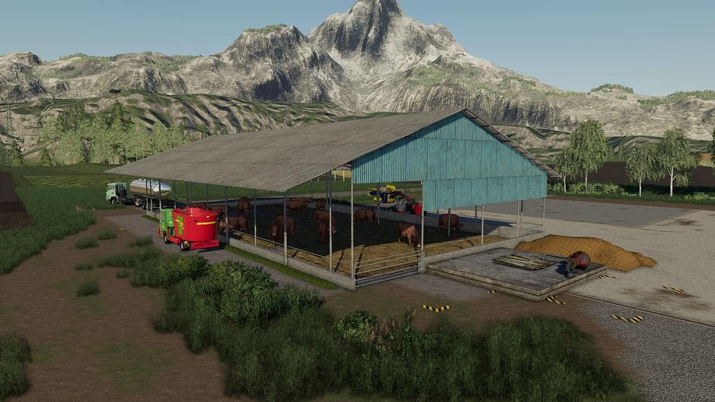 METAL COWS BARN 2