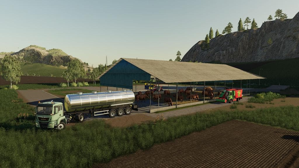 METAL COWS BARN