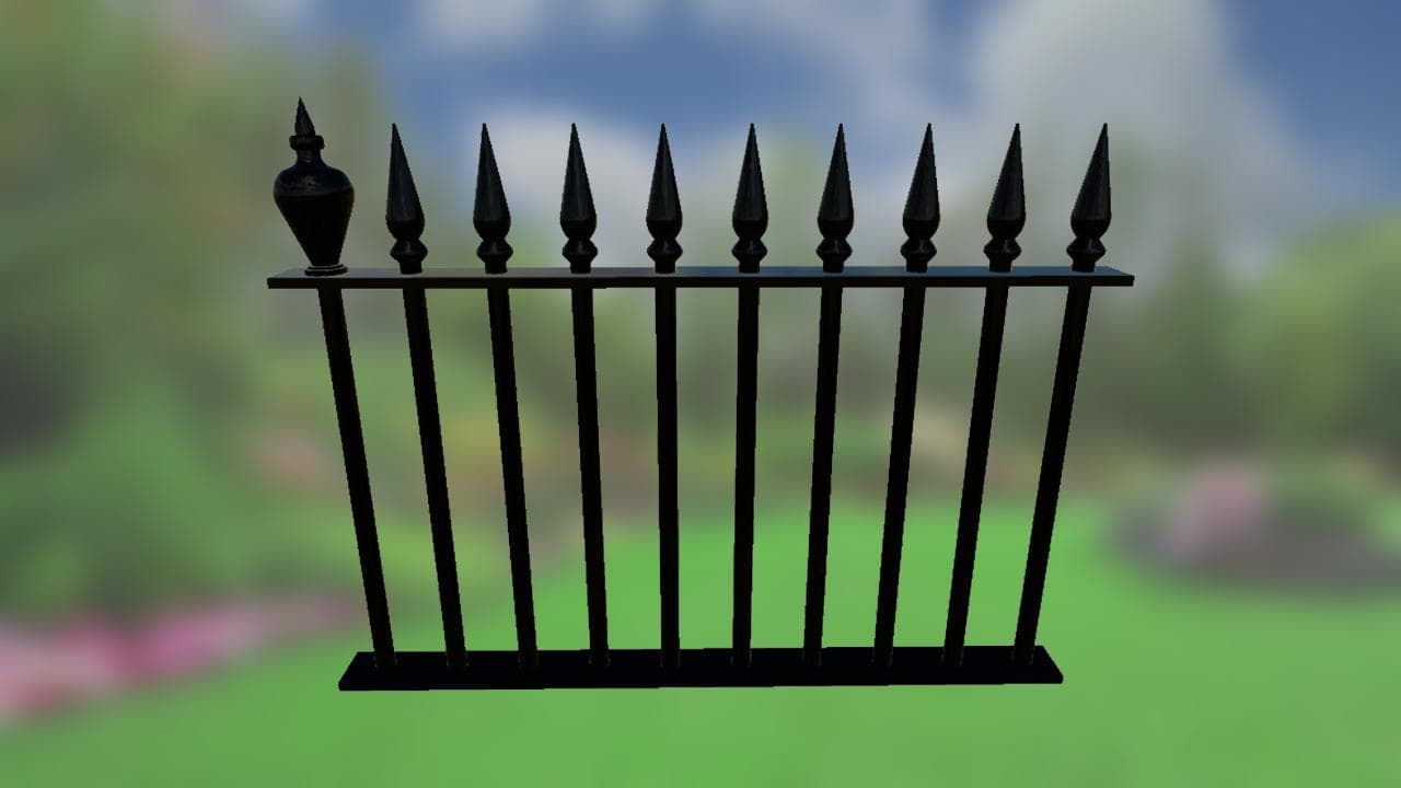 METAL FENCES PACK 3