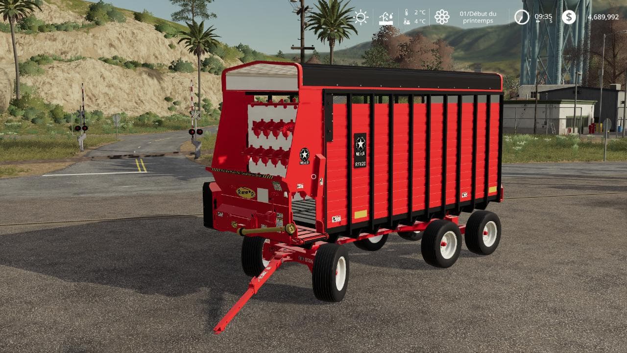 MEYER RT620 FORAGE BOX