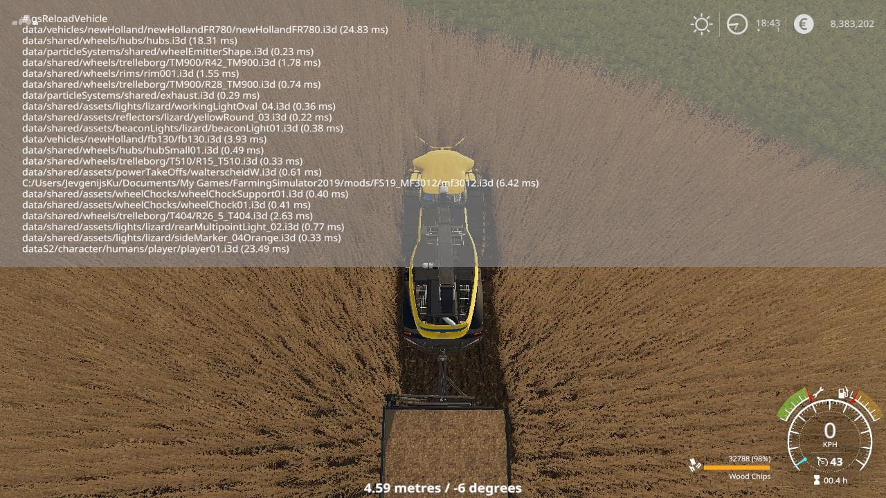 MF 3012 WOODCHIPS - FORAGE 5