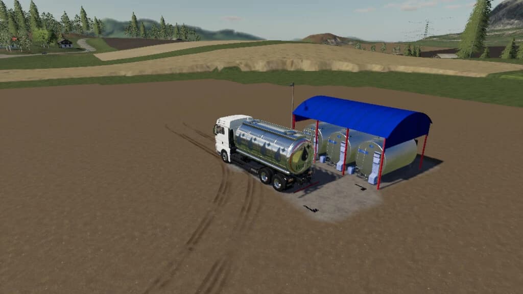 MILK AND WATER TANKS