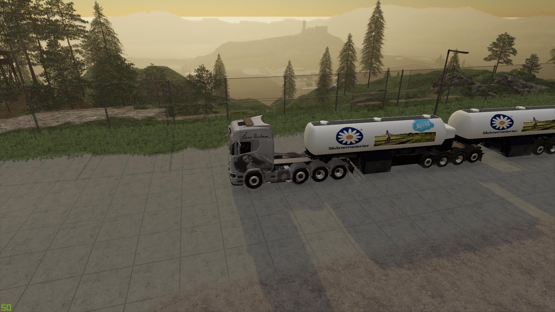 MILK TRAILER SEMI ROADTRAIN 2