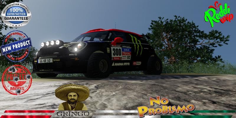 MINI ALL4 300 DAKAR 4