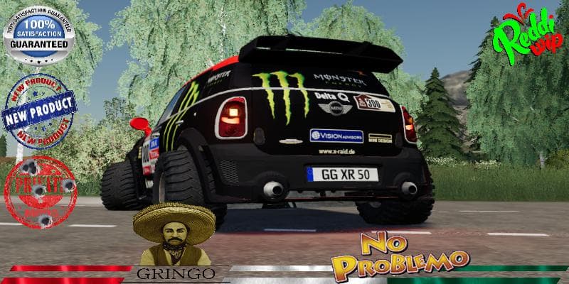 MINI ALL4 300 DAKAR 3