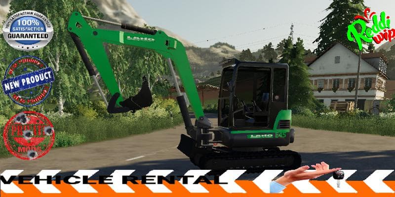 MINI EXCAVATOR LAHO 3