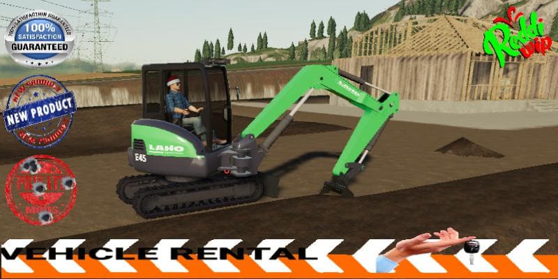 MINI EXCAVATOR LAHO 2