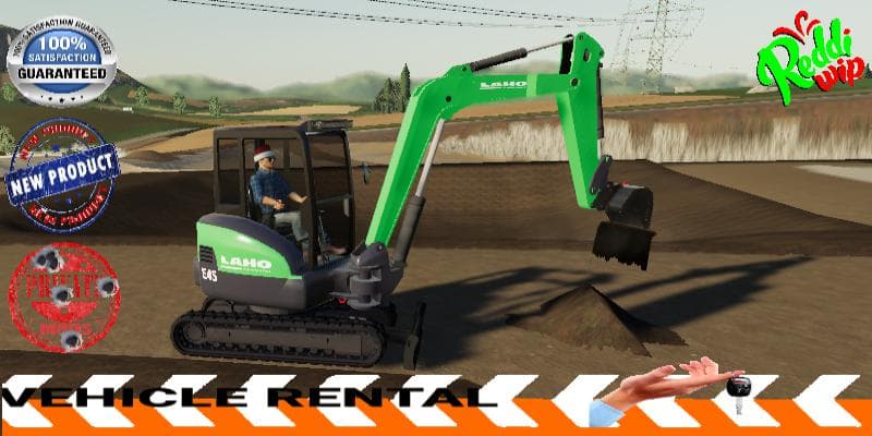 MINI EXCAVATOR LAHO