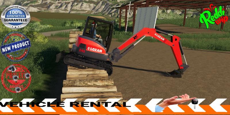 MINI EXCAVATOR LOXAM
