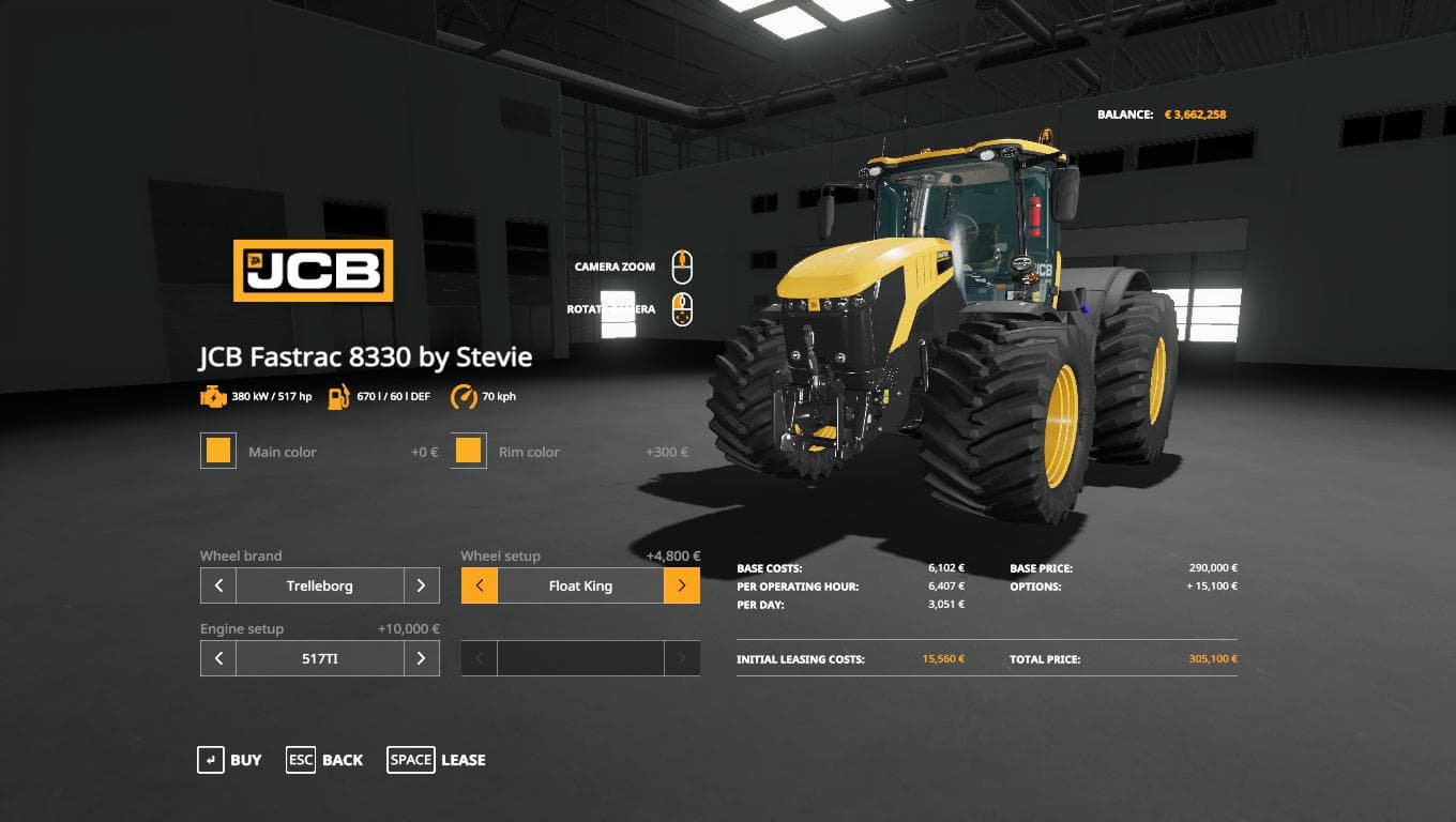 MOD UPDATE JCB 8330 BY STEVIE 3