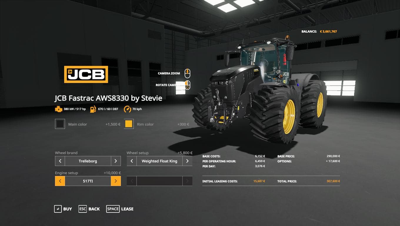 MOD UPDATE JCB 8330 BY STEVIE 2