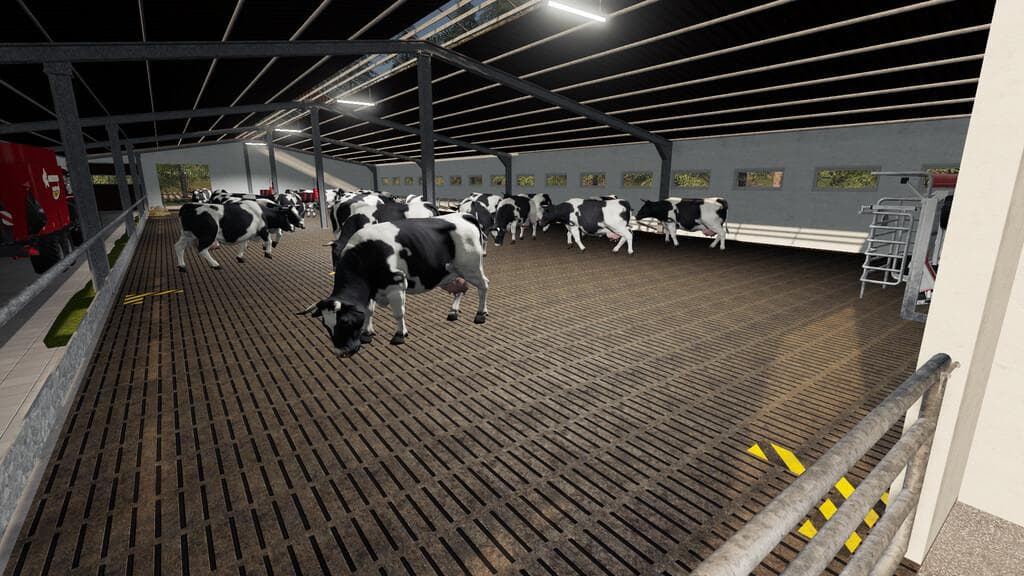 MODERN COW BARN