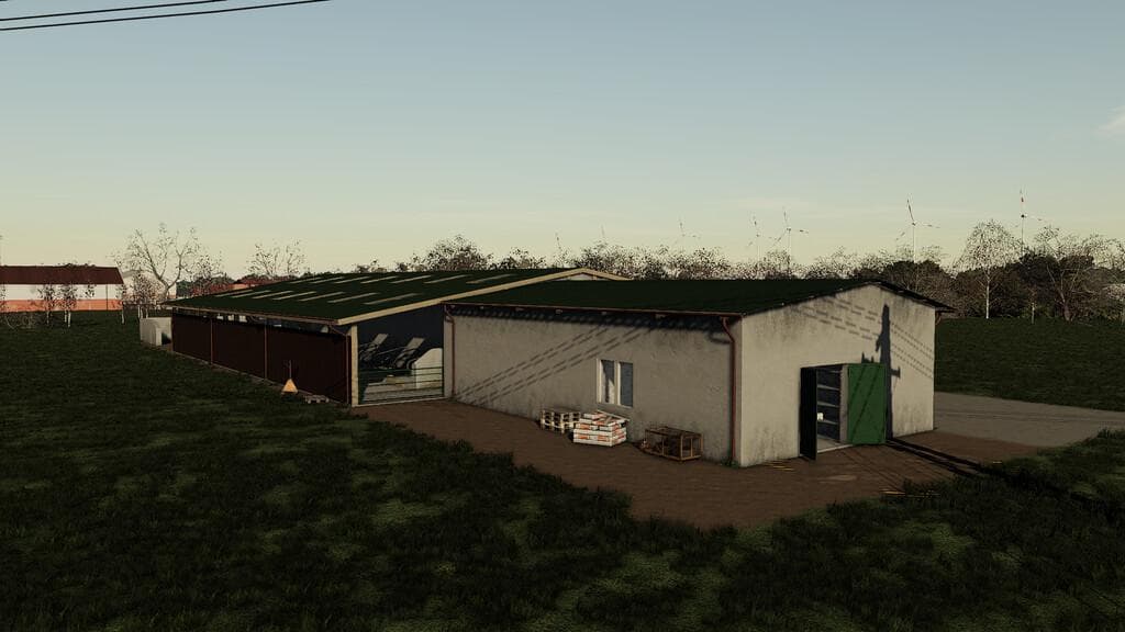 MODERN COWS BARN
