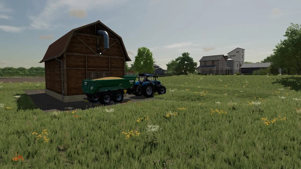 MODERN HAY STORAGE
