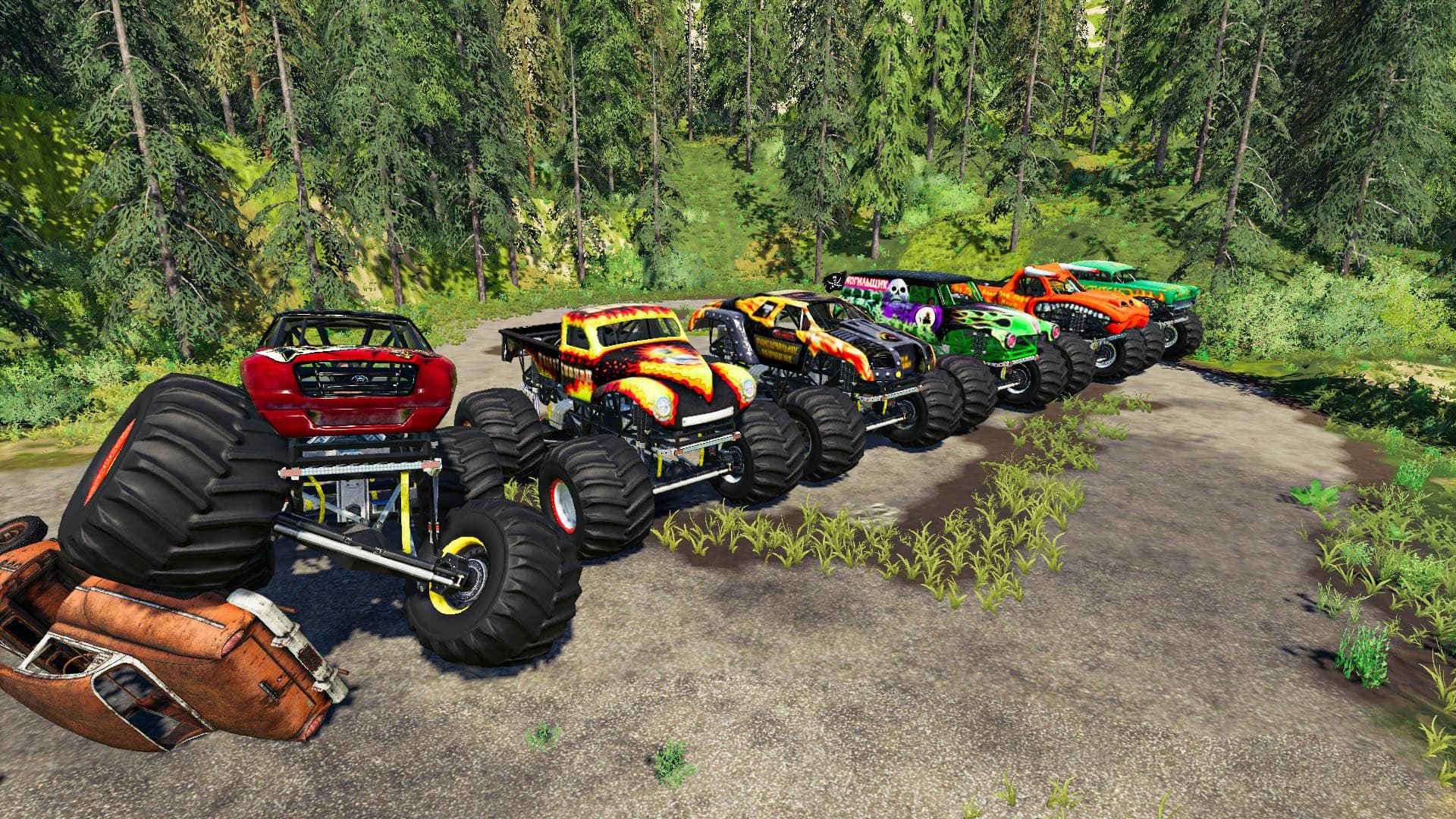 MONSTER TRUCK PACK 5