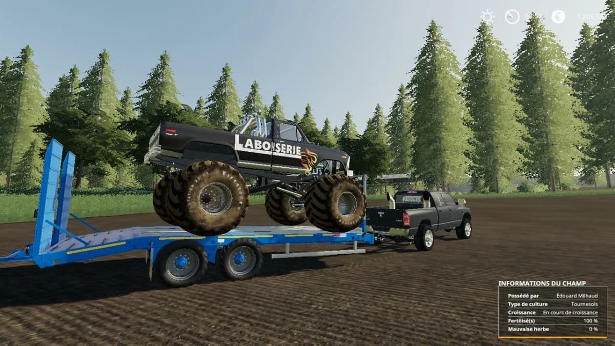 MONSTER TRUCKS BOISERIE